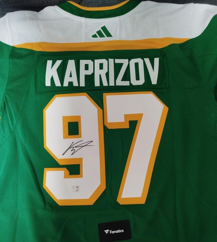 Podepsaný dres Kirilla Kaprizova - alternative JERSEY AUTHENTIC fotka