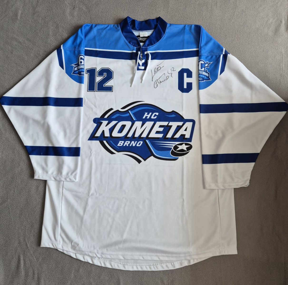 Originální dres Leoše Čermáka z HC Kometa Brno photo