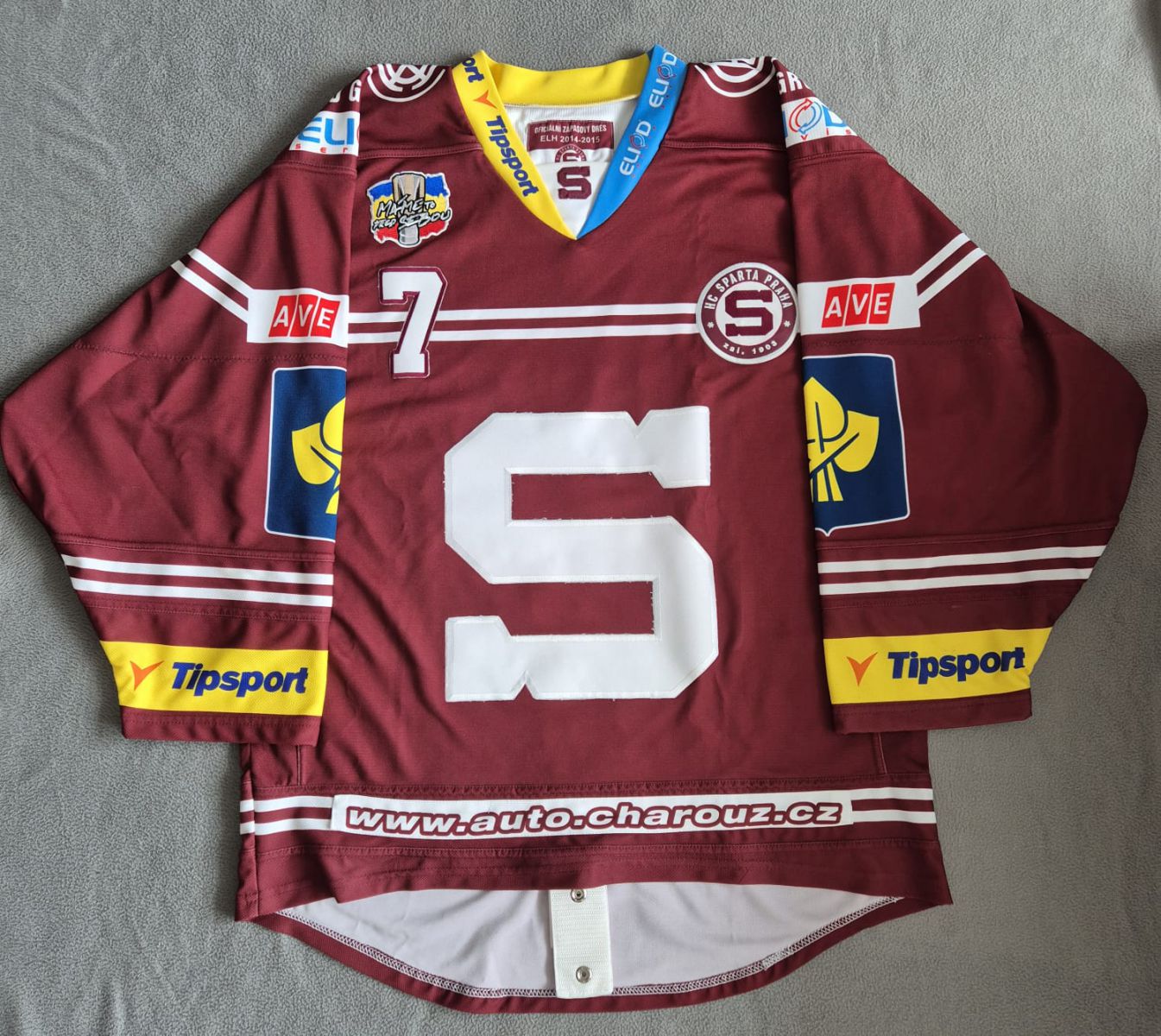 Originální dres Hrbase z HC Sparta Praha photo