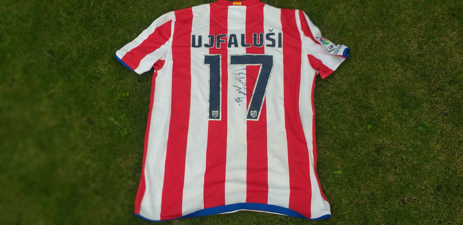 Originál hraný dres Ujfalušiho z Atletica Madrid fotka