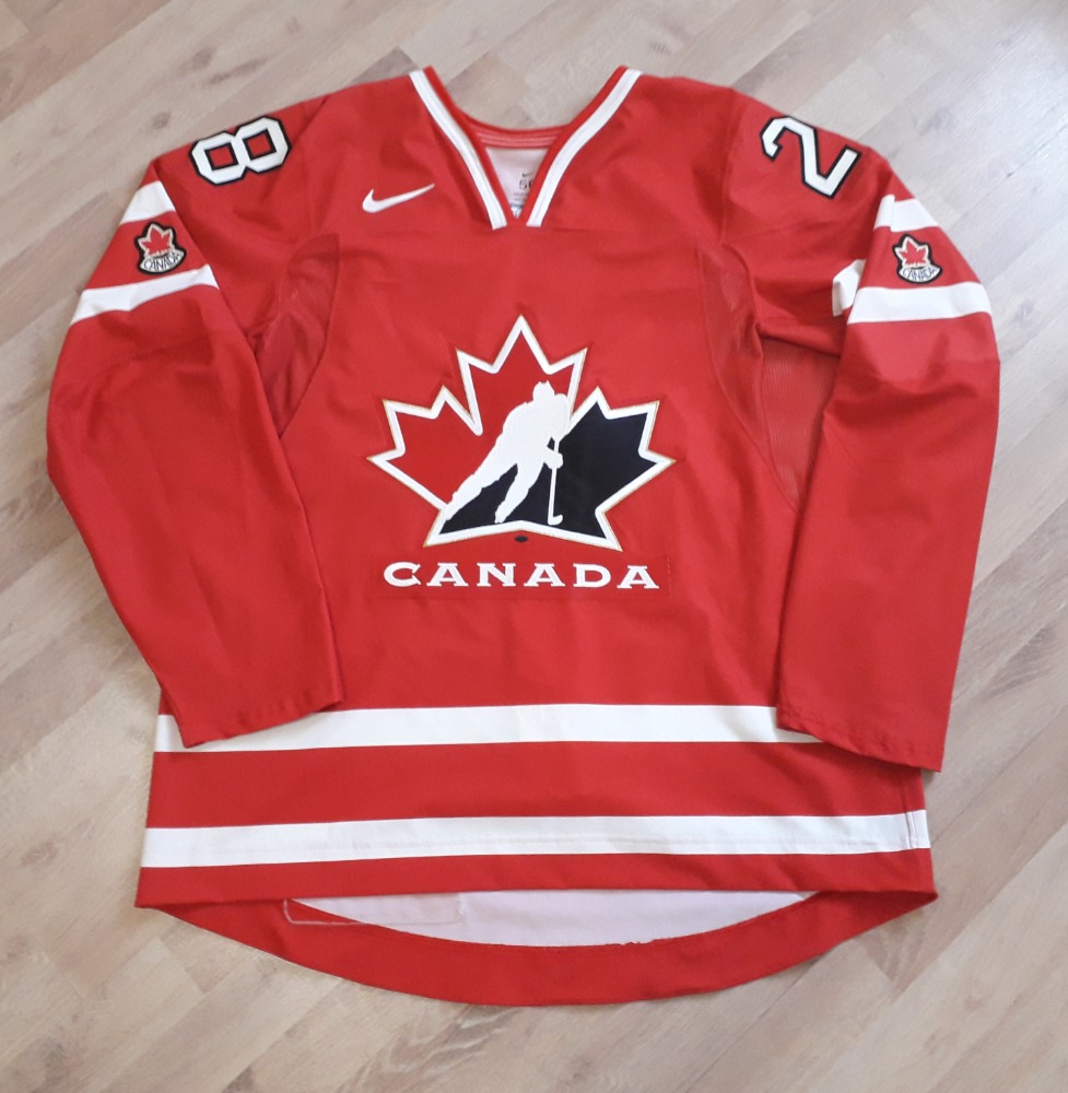 Originální zápasový dres Kanady pro MS photo