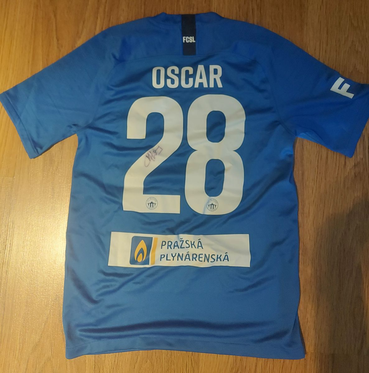 Originální zápasový dres Oscara Dorleyho z FC Slovan Liberec fotka