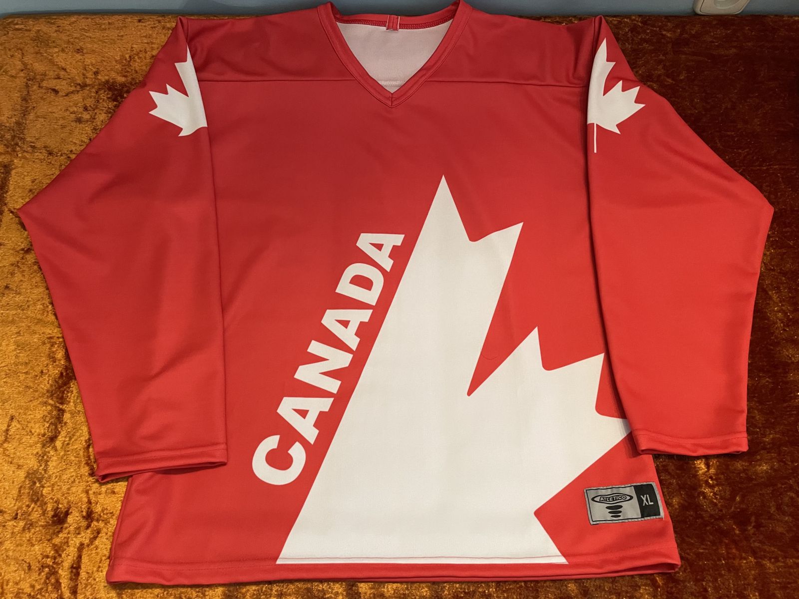 Retro dres Kanady - Canada Cup 1976 fotka