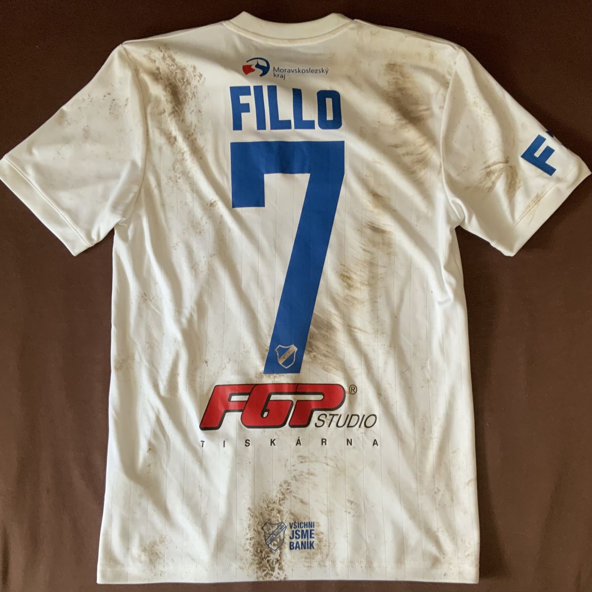 Originál hraný dres Filla z FC Baník Ostrava fotka