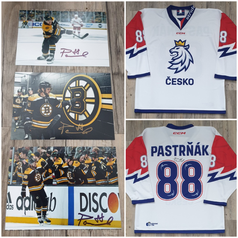 Podepsaný dres Davida Pastrňáka (Česko) + fotografie photo