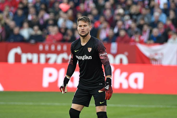 Originál zápasový dres Tomaše Vaclíka - Sevilla FC fotka