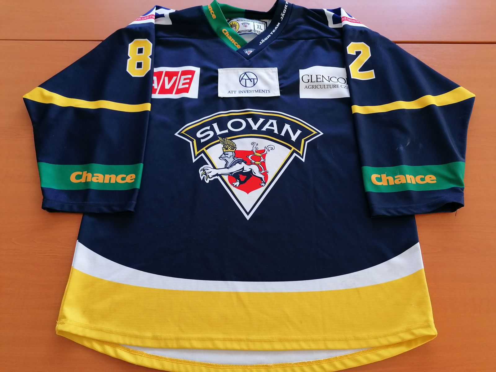 Aukce hraných dresů HC Slovan Ústí n. L. ze sezóny 2020/21 fotka