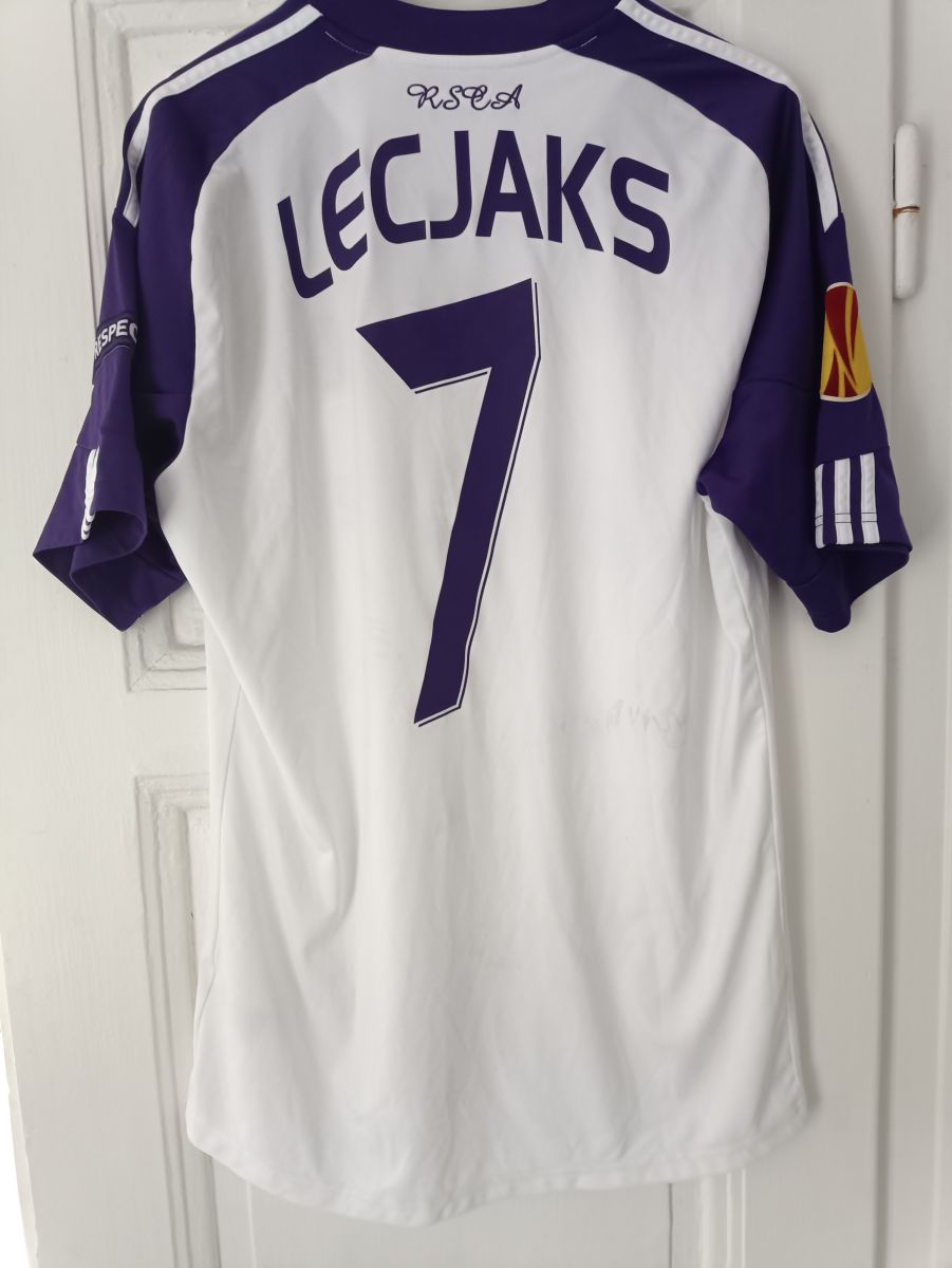 Jan Lecjaks, Czech Republic 🇨🇿 RSC Anderlecht 2010/11 hand signed