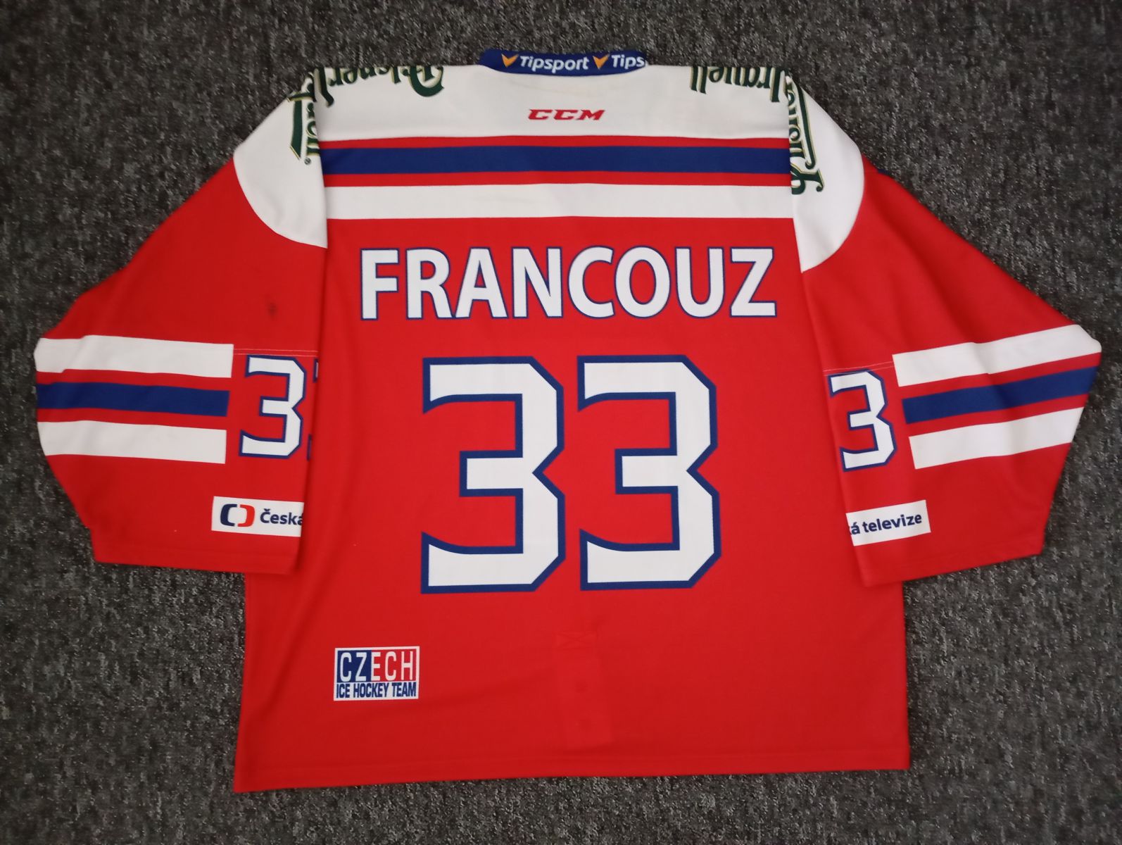 Originální hraný reprezentační dres Pavla Francouze photo