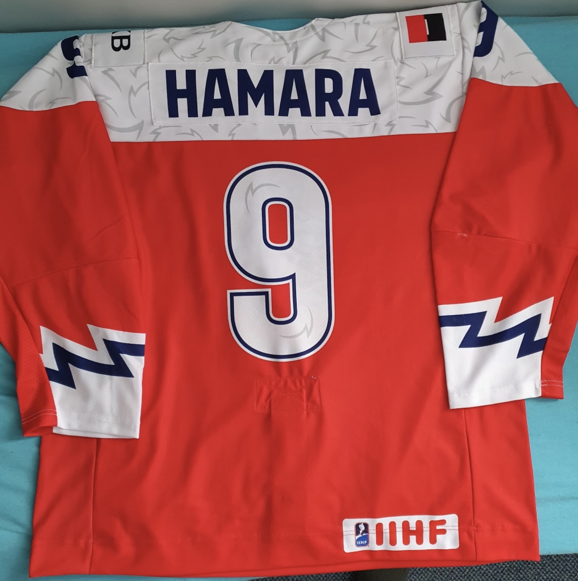 Originální hraný dres Hamary z MS U18 v roce 2022 photo