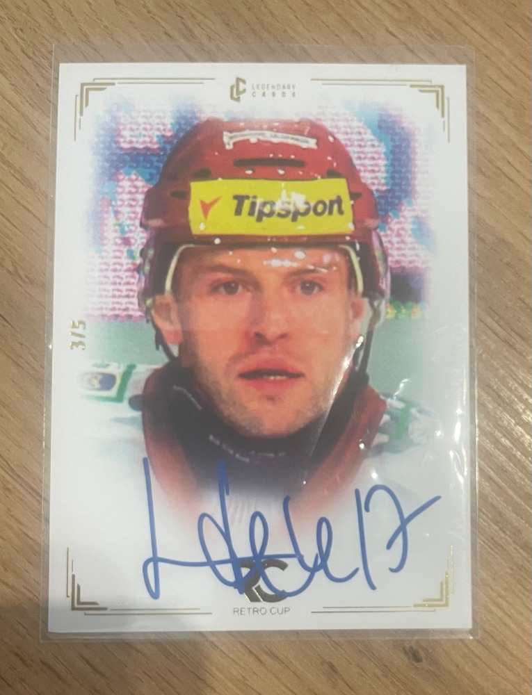 Charitativní aukce hokejové kartičky: Jaroslav Hlinka fotka