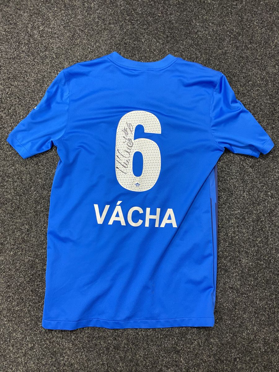 Originální hraný zápasový dres Váchy z FC Slovan Liberec fotka